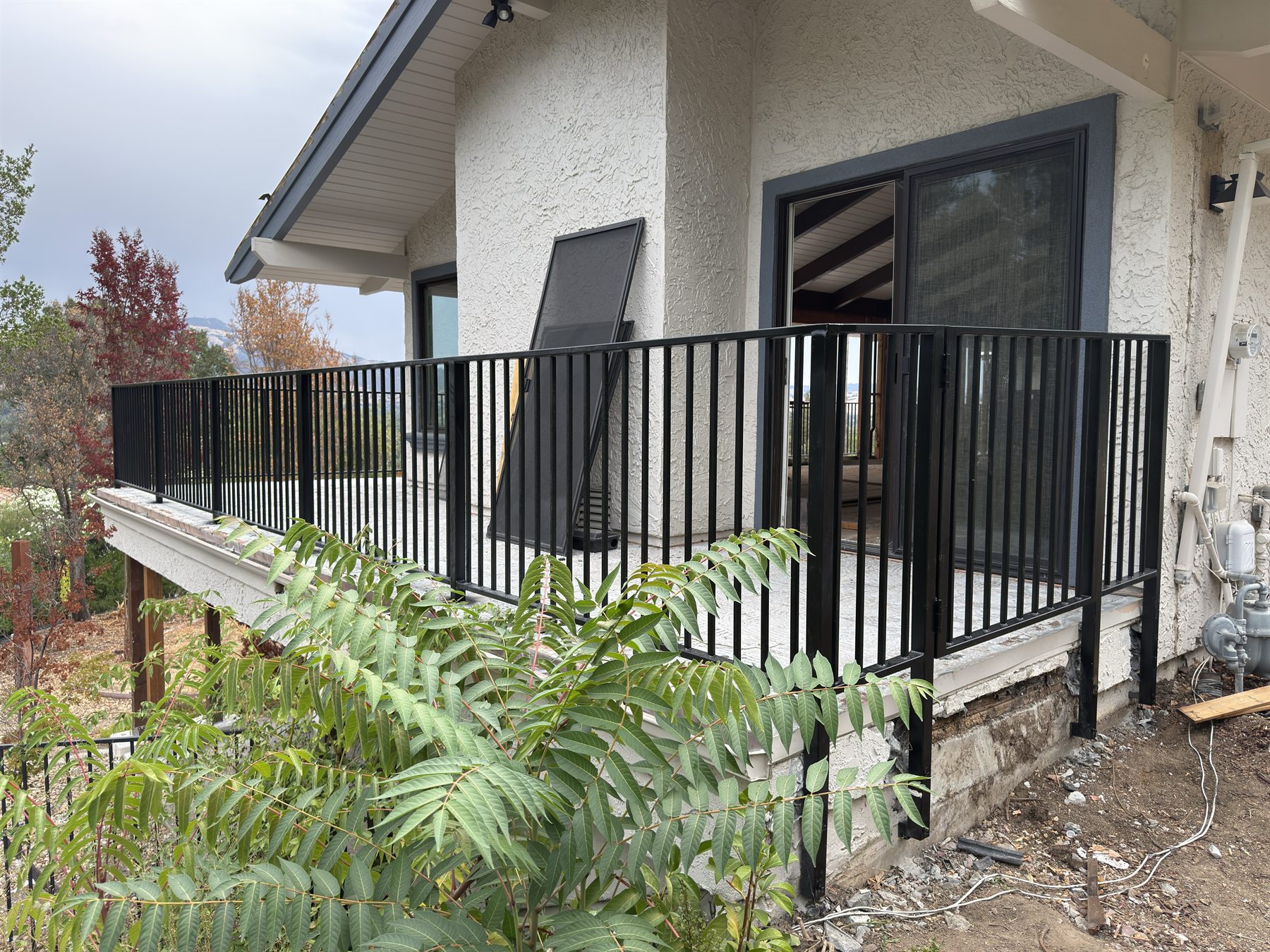Deck balcony railing